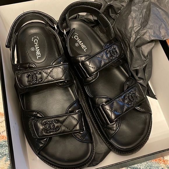 Chanel Dad Sandals - Picture 1 of 7